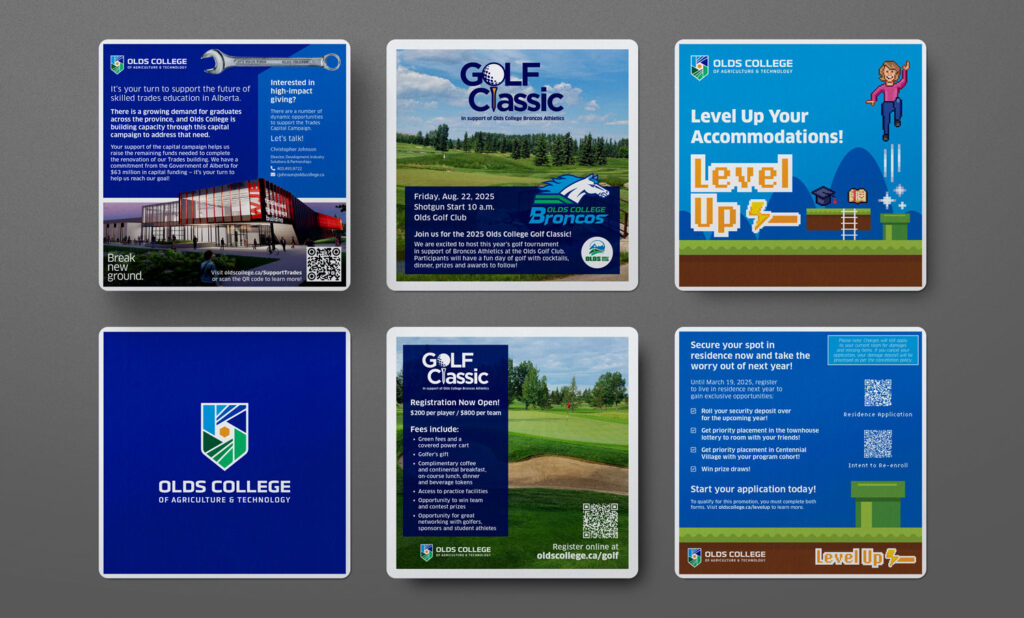 6x6 Information Postcards